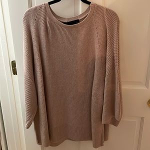 BNWT Ann Taylor Flowing Sweater; Mauve; M/L